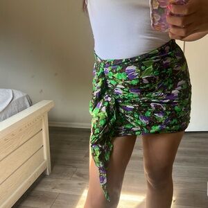 ZARA Mini Skirt Floral